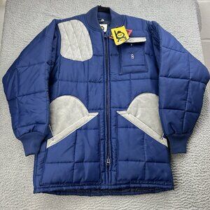 BOB ALLEN Shooting Coat Jacket Leather Trap Skeet Shooting Nylon Cold Weather